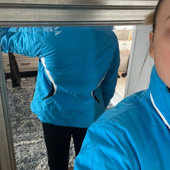 SPYDER blue ski jacket - Picture 6 of 8